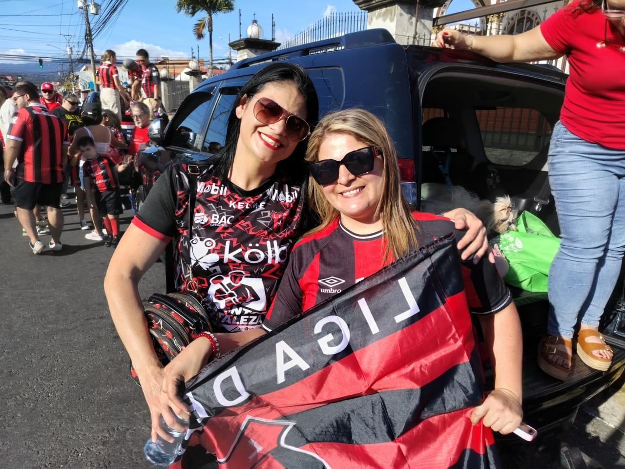 Celebración título Alajuelense, Calle Ancha Alajuela.