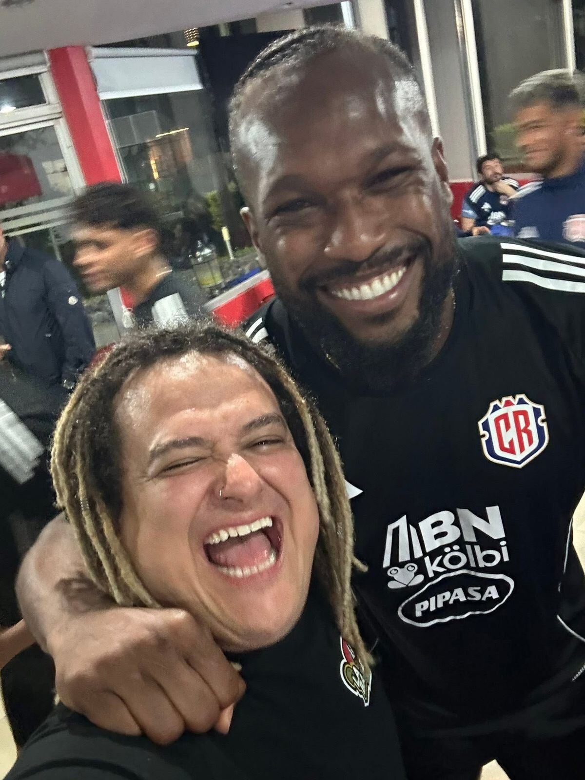 Humoristas de La Base Podcast con los jugadores de la Selección Nacional de Costa Rica previo al partido contra Nicaragua.