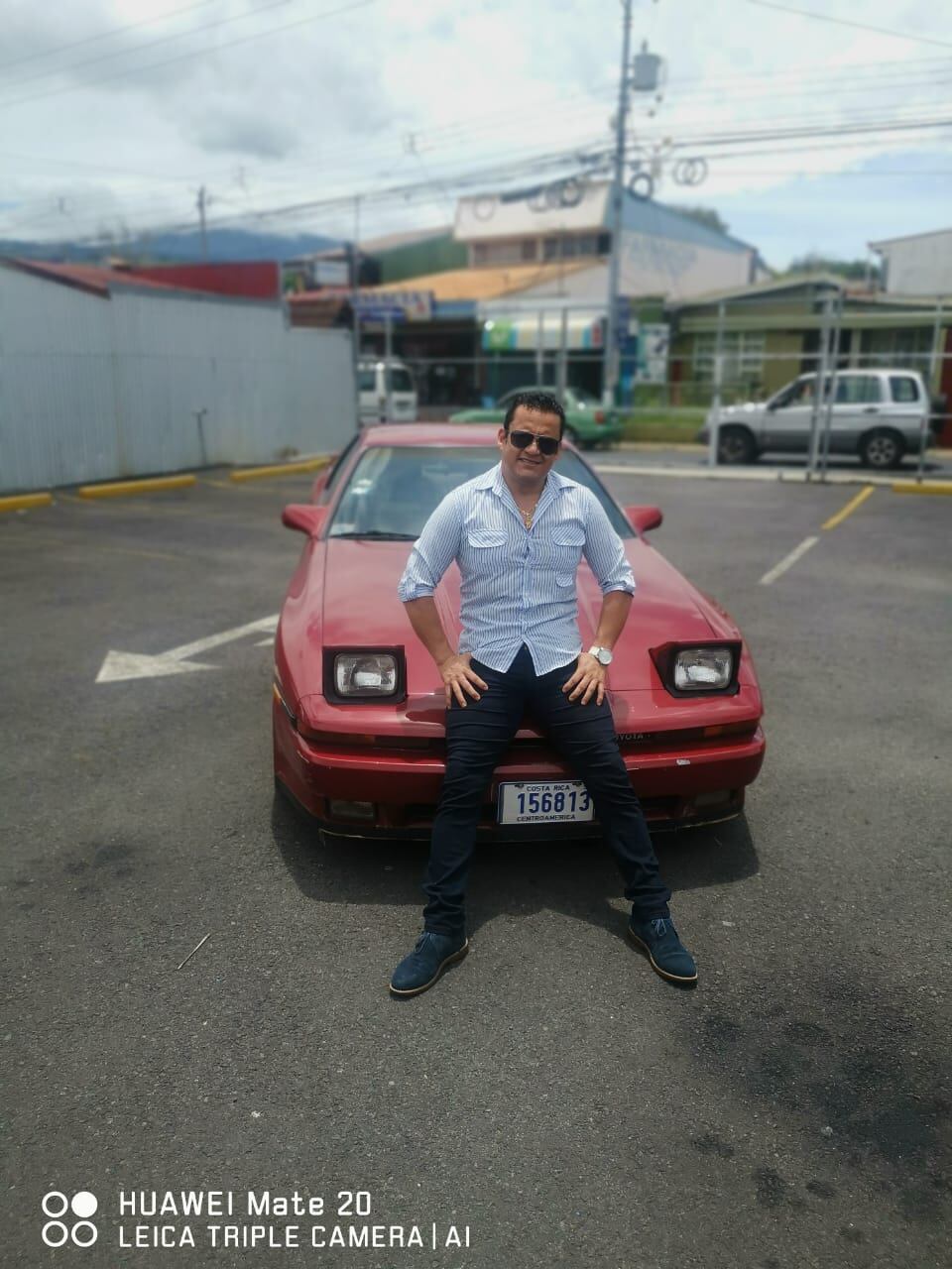 Amado Carvajal Núñez encontró un Toyota Supra Turbo de 1987