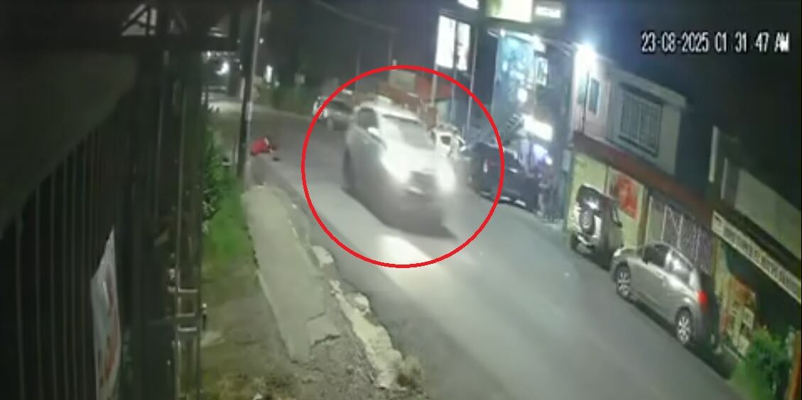 Wilker Morales, joven atropellado en San Rafael Arriba de Desamparados. Foto cortesía Rodrigo Morales.