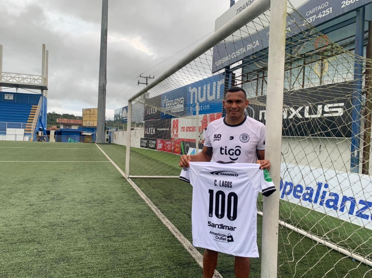 El jugador le dedicó este logro a sus hijos. Prensa Sporting.