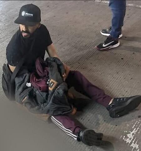 Ciclista rescató a la bebé