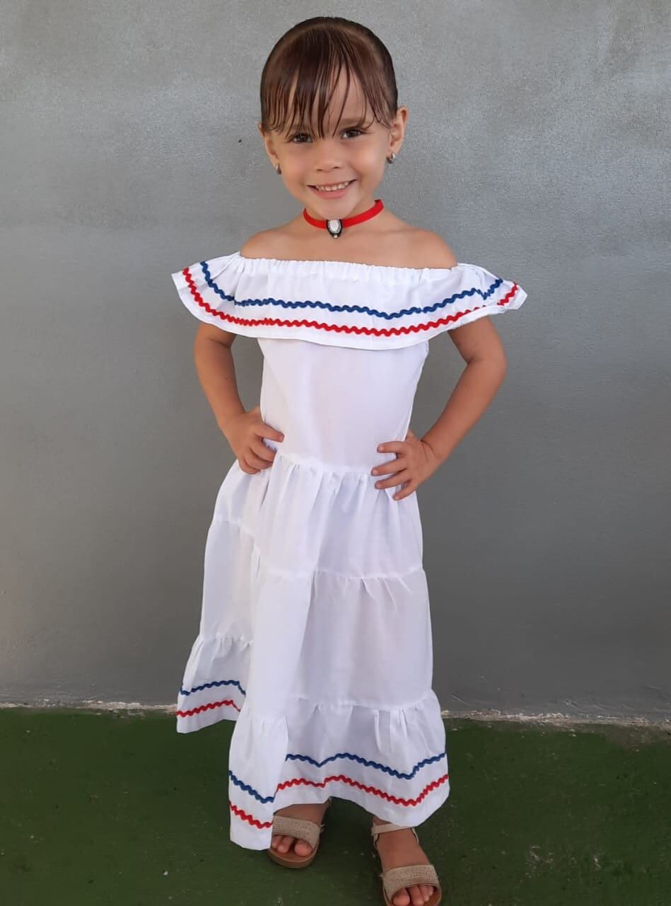 Mariángel Mora Pérez soñaba con su fiesta de cumpleaños número 6, ella murió atropellada en Cariari. Foto: Osvaldo Mora