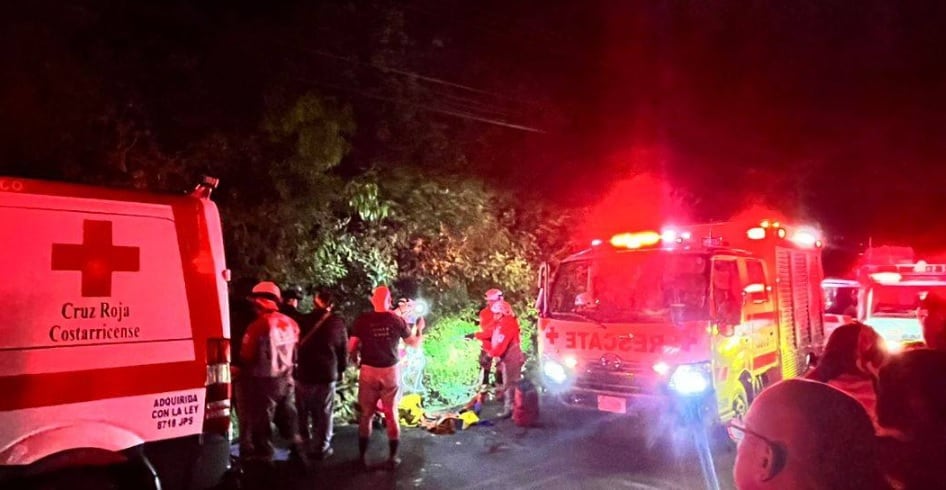 El mortal hecho ocurrió en San José de la Montaña. Foto Noticias y Denuncias Costa Rica