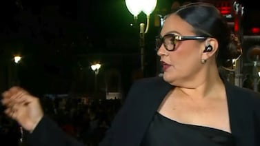 Periodista Natalia García se llevó el susto de su vida en vivo durante fuerte temblor que sacudió Cartago