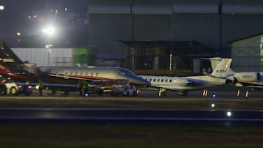 Estos son los dos jets que llevarán a Celso Gamboa y a Pecho de rata a Estados Unidos