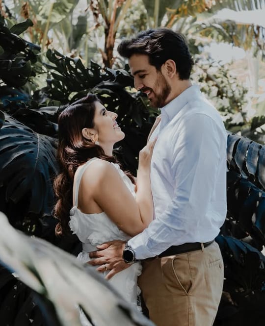 Katherinne González y Edson Picado