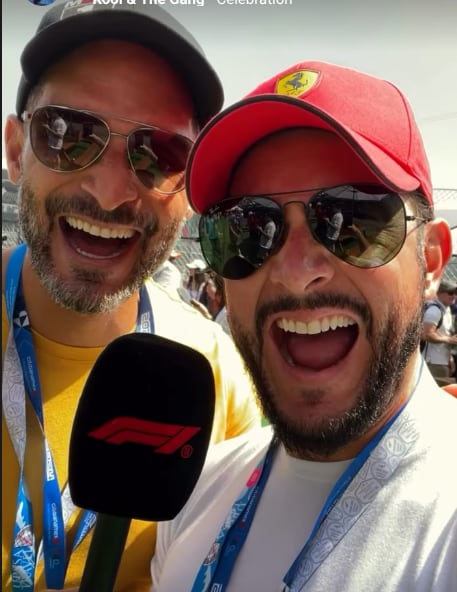 Yiyo Alfaro junto a Choché Romano y Bismarck Méndez