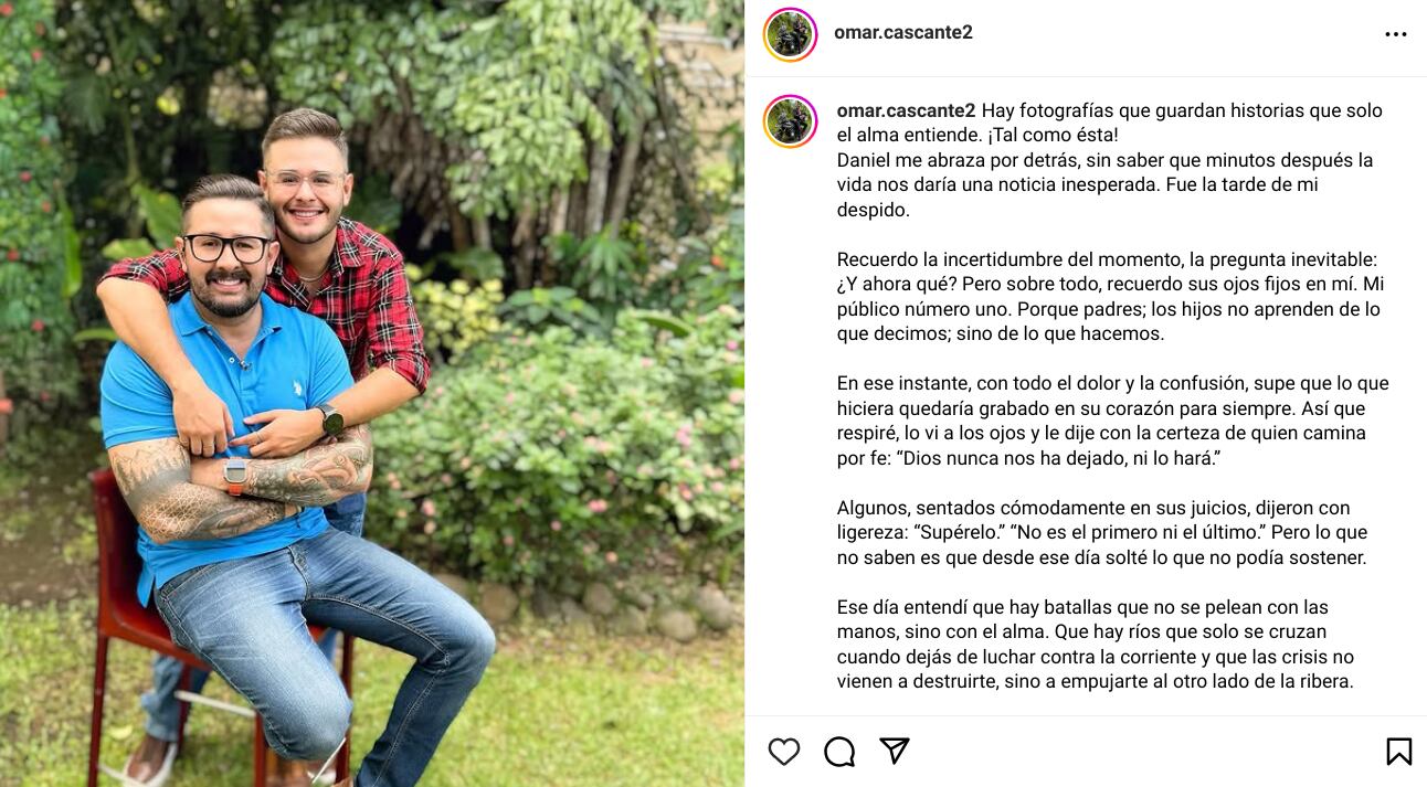 Omar Cascante recordó este viernes aquel difícil jueves 13 de julio del 2024, día en que Teletica le comunicó su despido tras 11 años de trabajar en canal 7.