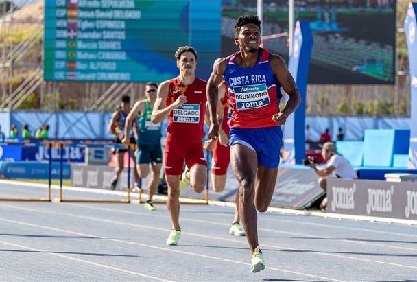 El atleta Gerald Drummond fue sometido a una operación el 24 de setiembre y deberá estar fuera de la pista un mes. Cortesía.