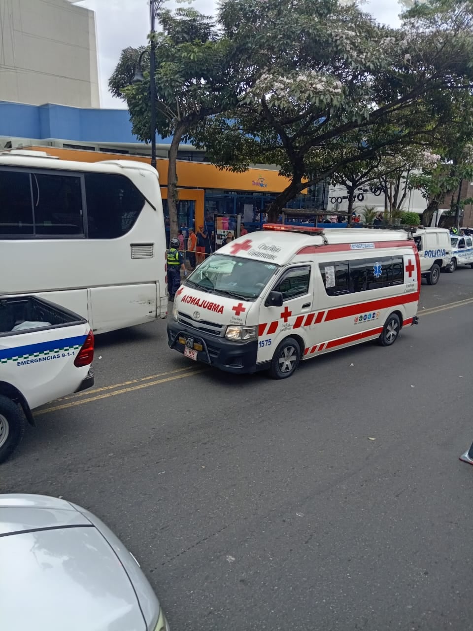 Balacera en el Paseo Colón en San José deja un fallecido y un herido