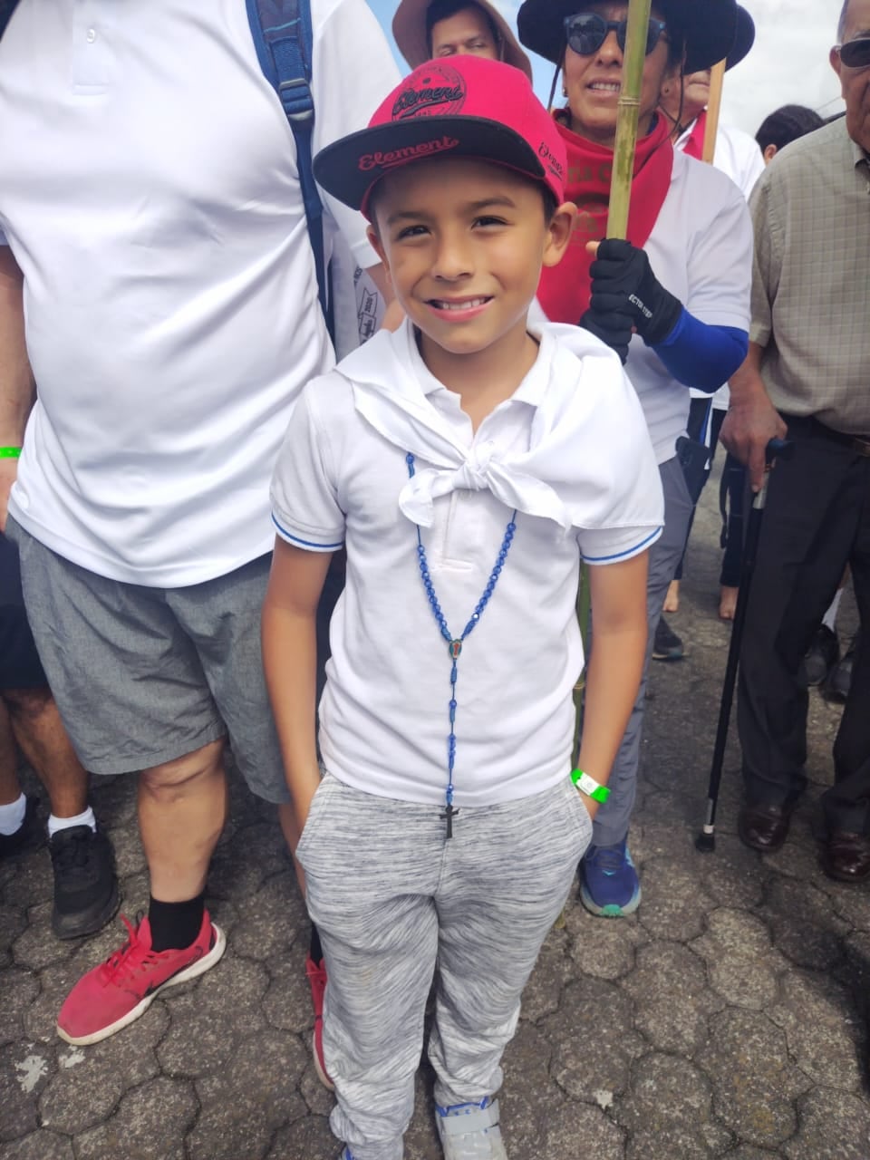 Niños de zona sur caminaron más de 120 kilómetros