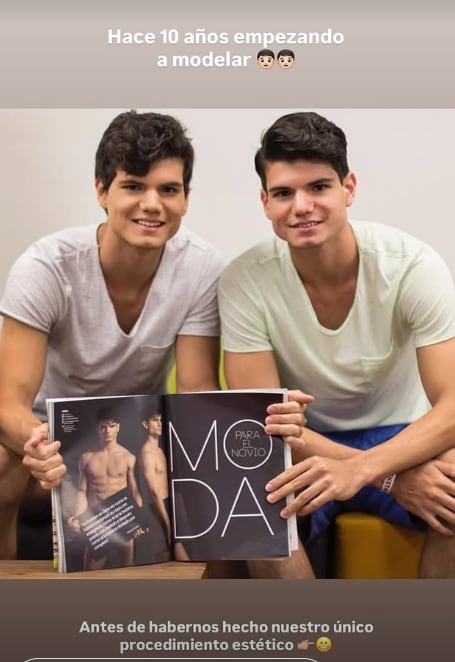 Esteban y Douglas Castillo, conocidos como los gemelos Castillo.