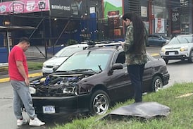 Esto es lo que tenía en sus manos Francisco Javier Granados antes de morir baleado tras choque en Cartago