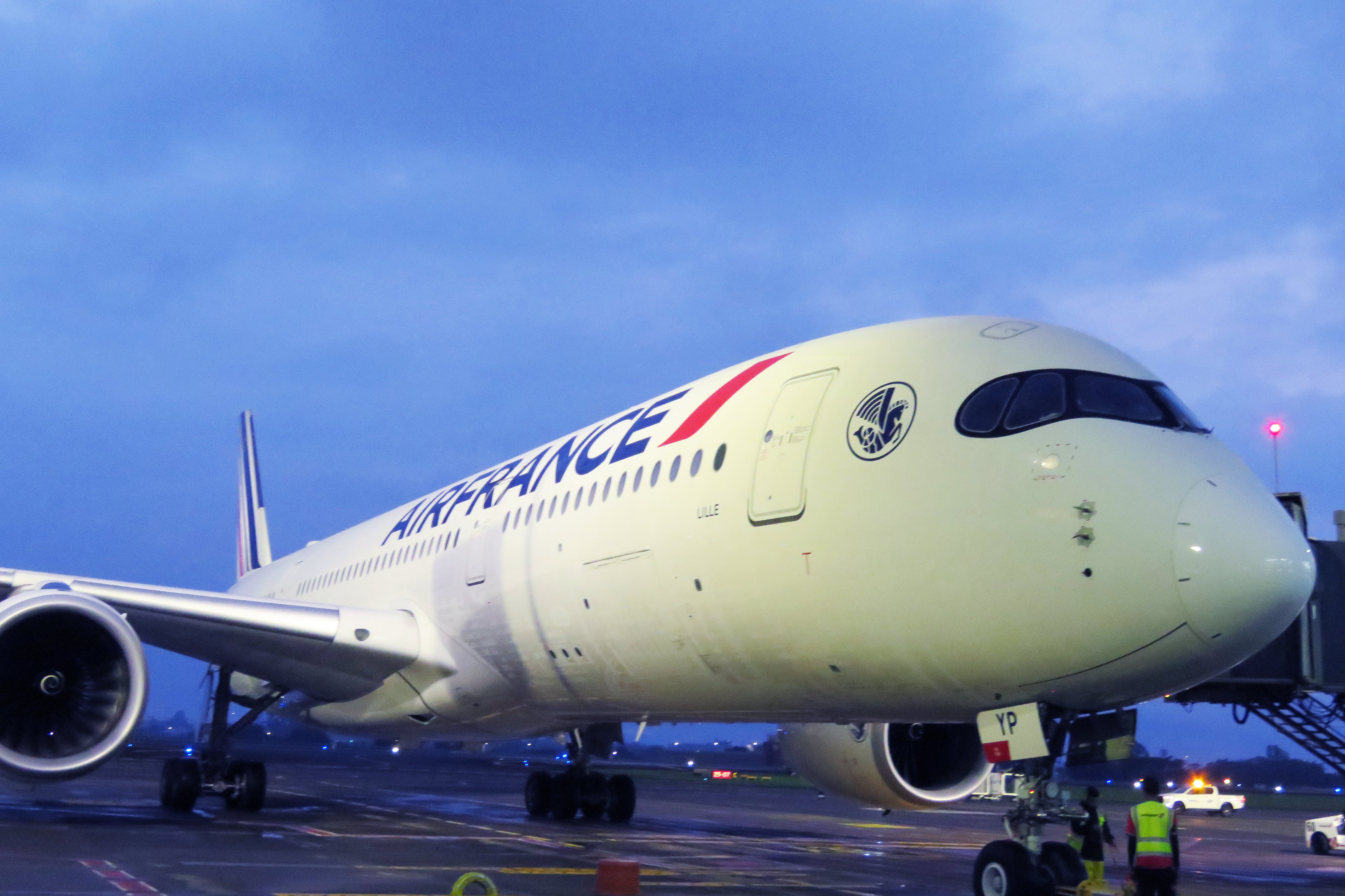 Costa Rica formó parte del vuelo sostenible de ida y vuelta que realizó la aerolínea Air France el sábado 25 de octubre entre París y San José.