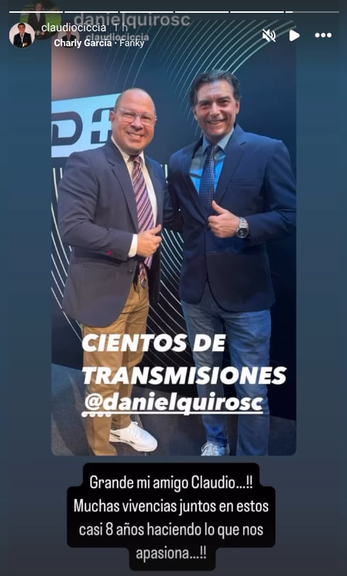 Claudio Ciccia anunció este martes que deja Teletica Deportes y todos los proyectos con la televisora tras 11 años