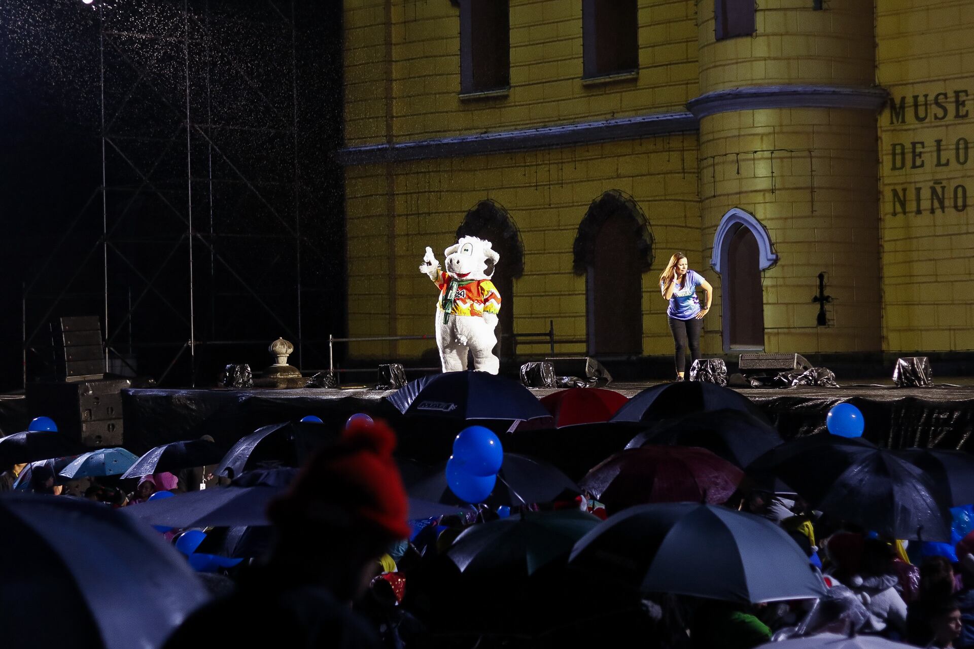 Iluminación del Museo de los Niños.