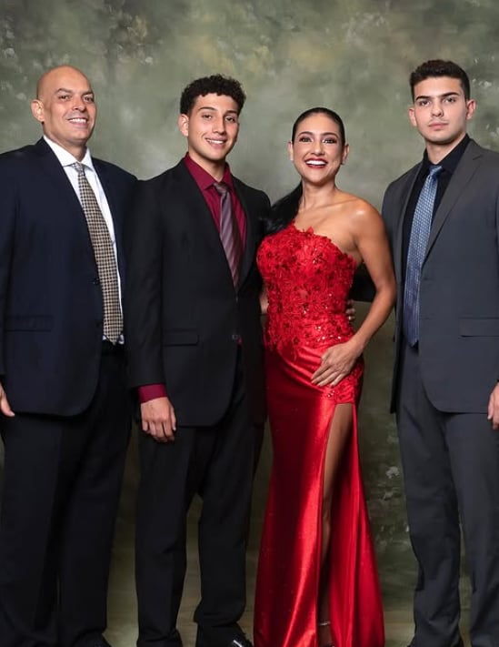 Daniel Drew, exesposo de Nancy Dobles y padre de sus hijos Daniel y Gabriel