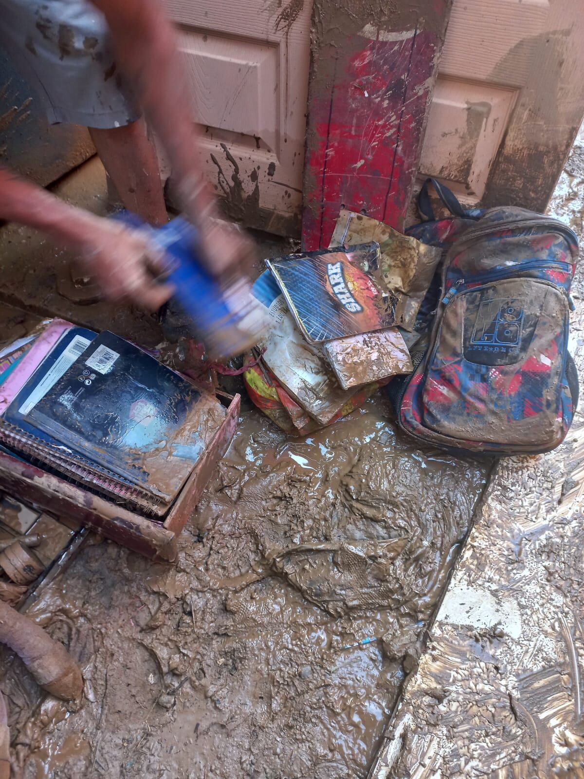 En el 2022 el río se metió a su casa.