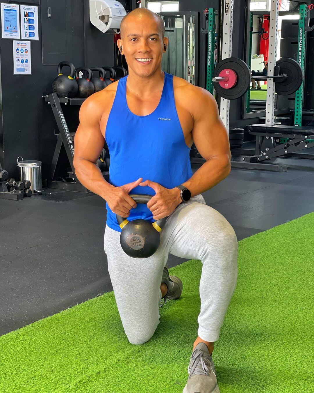 Modelo e influencer Greivin Morgan