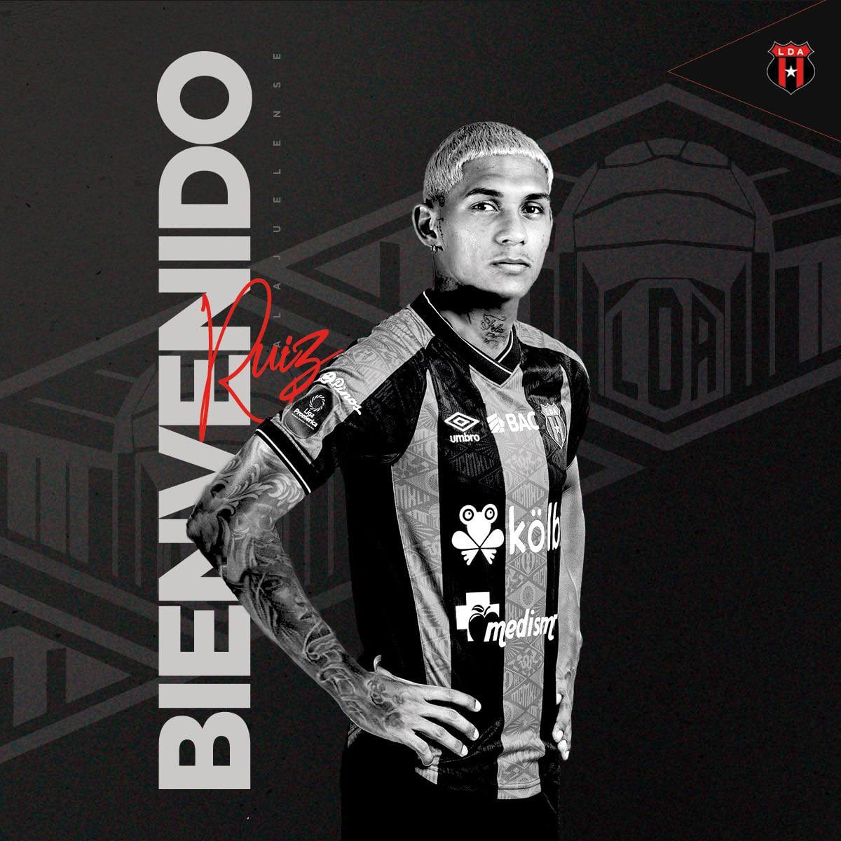 John Paul Ruiz es el primer refuerzo de Alajuelense para el Apertura 2025