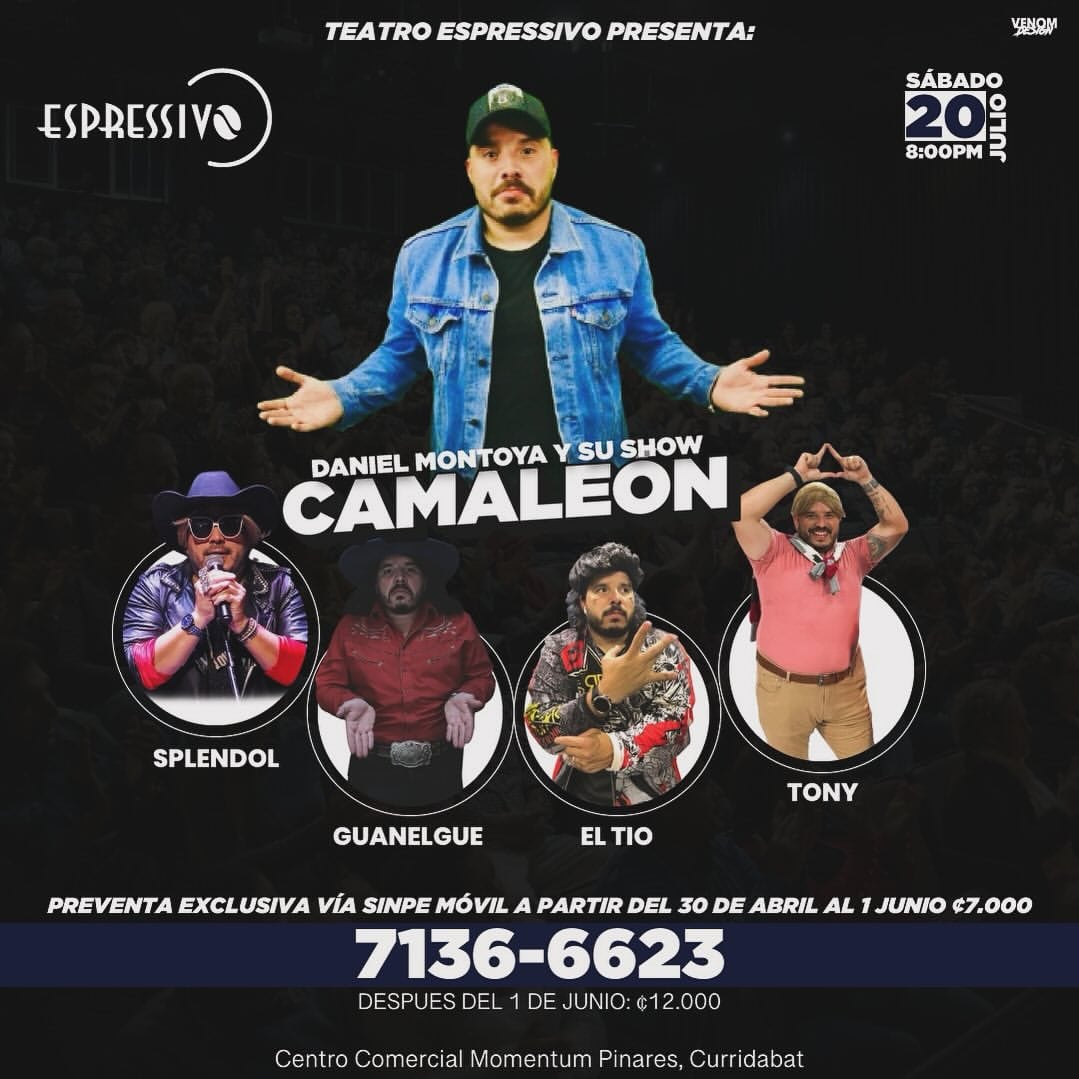 Daniel Montoya, humorista costarricense