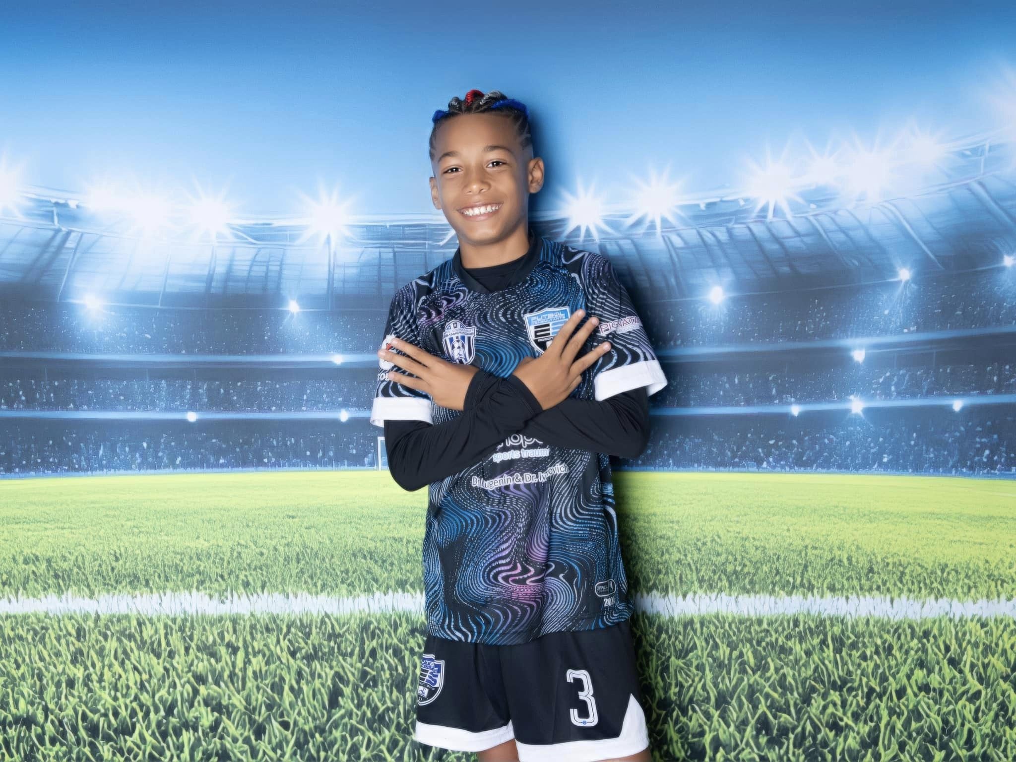 Keysaack Waston, hijo de Kendall Waston, academia Consultants - Edson Soto