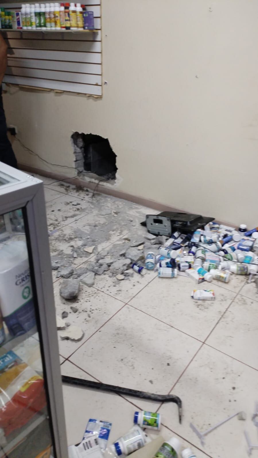 Los sospechosos fueron detenidos tras una persecución de varios kilómetros.