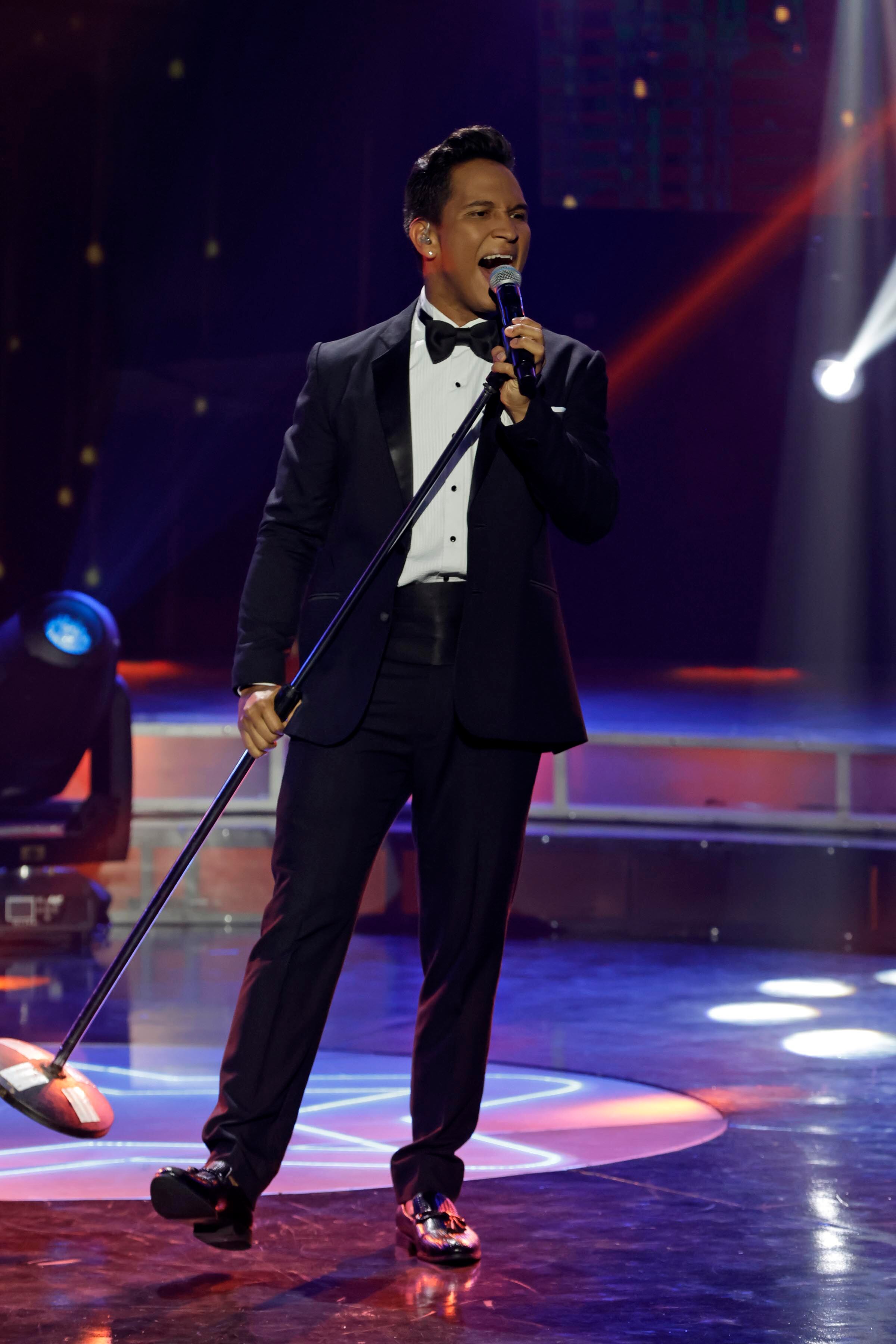 05/11/2023. Teletica, Sabana Oeste. Hora: 07:00 p.m. Gala número 10 de Nace una Estrella, grabada en el estudio Marco Picado de Teletica. En la foto, Jafet Jerez. Fotos: Mayela López