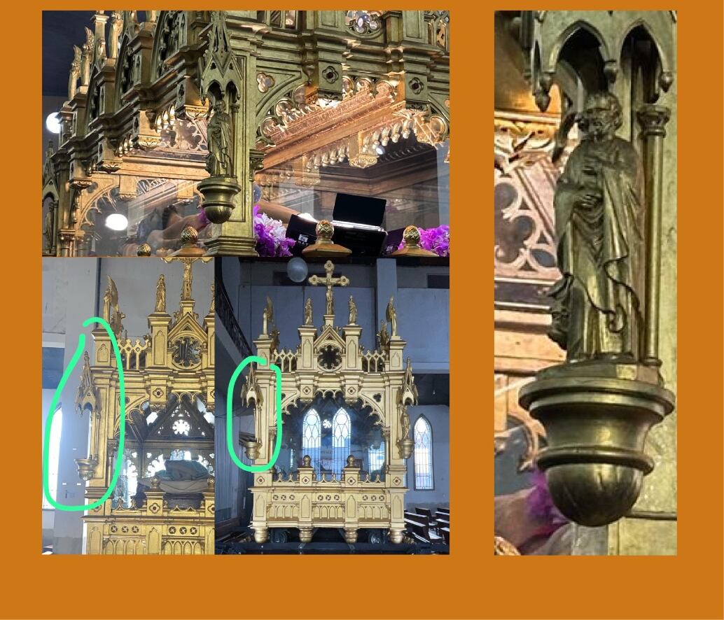 Robo en la Catedral de dos de las imágenes del Santo Sepulcro.