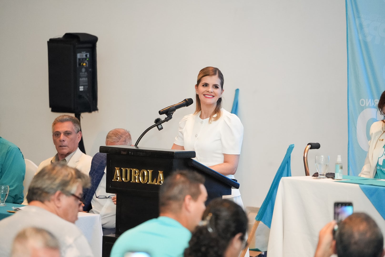 10/08/2025. Presentación Fórmula Laura Fernández. Hotel Aurola, San José. Fotografía: Lilly Arce.