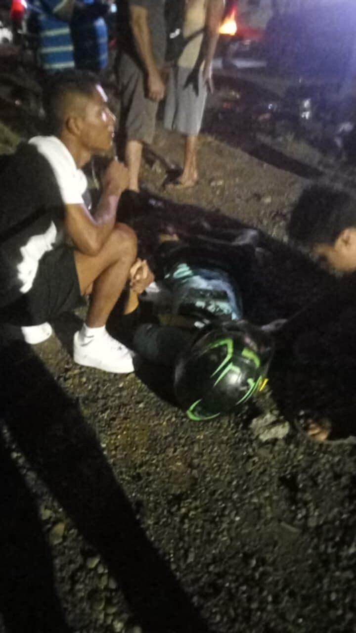 Los gemelos Moisés y Aarón, de 17 años, sufrieron graves golpes al ser víctimas de un choque en Chomes, Puntarenas. Foto: Cortesía Leonela Vargas para La Teja