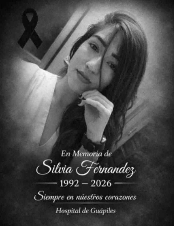 Silvia Fernández, de 33 años, es la enfermera que encontraron sin vida en una apartamento en en calle Vargas, en Guápiles, este viernes 20 de febrero del 2026. Foto: Tomada de Unión CCSS