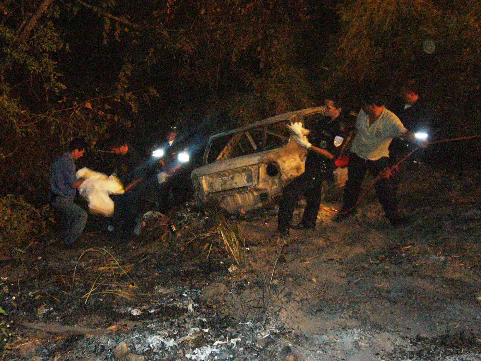 Homicidio de Carlos Manuel Silva Zapata, ocurrido en febrero del 2007. Foto Ronny Soto.
