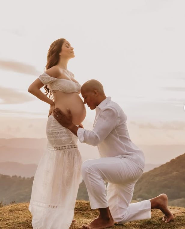 Sheiris Montero y su esposo Greivin Morgan