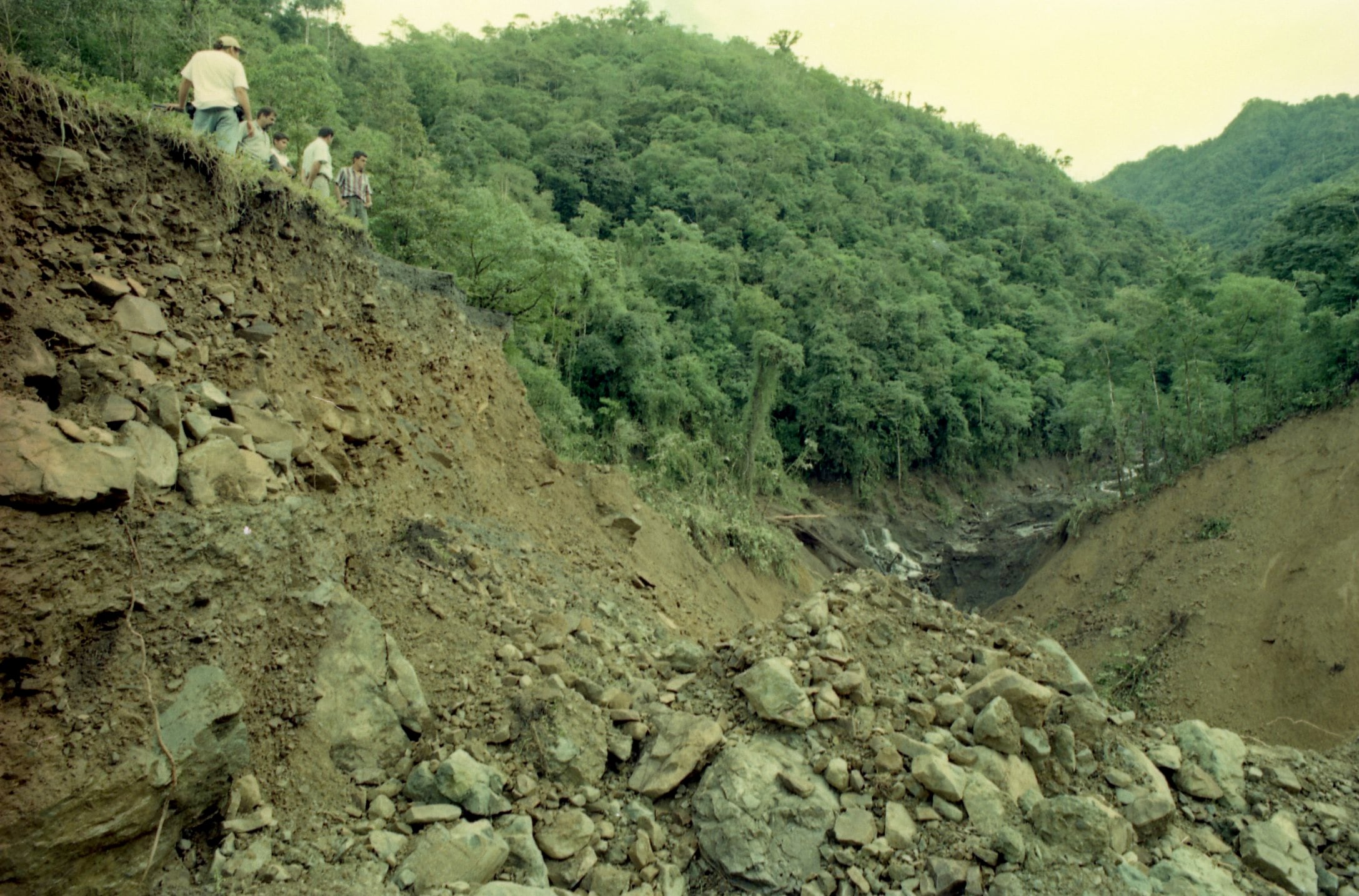 Huracán César, 1996. Foto Archivo.