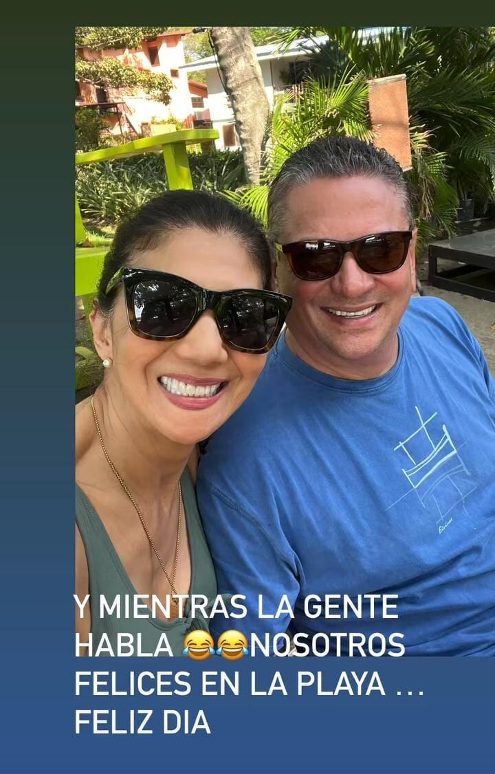 Sandra León se cansó de las burlas y mostró lo bien que está con Johnny Araya