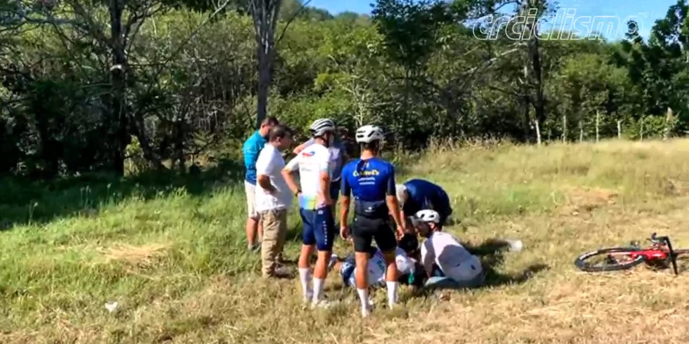 Mario Segura, periodista de Crciclismo contó lo que vivió en la cobertura del accidente de Andrey Amador