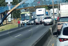 Choque múltiple agrava las presas en la General Cañas esta mañana
