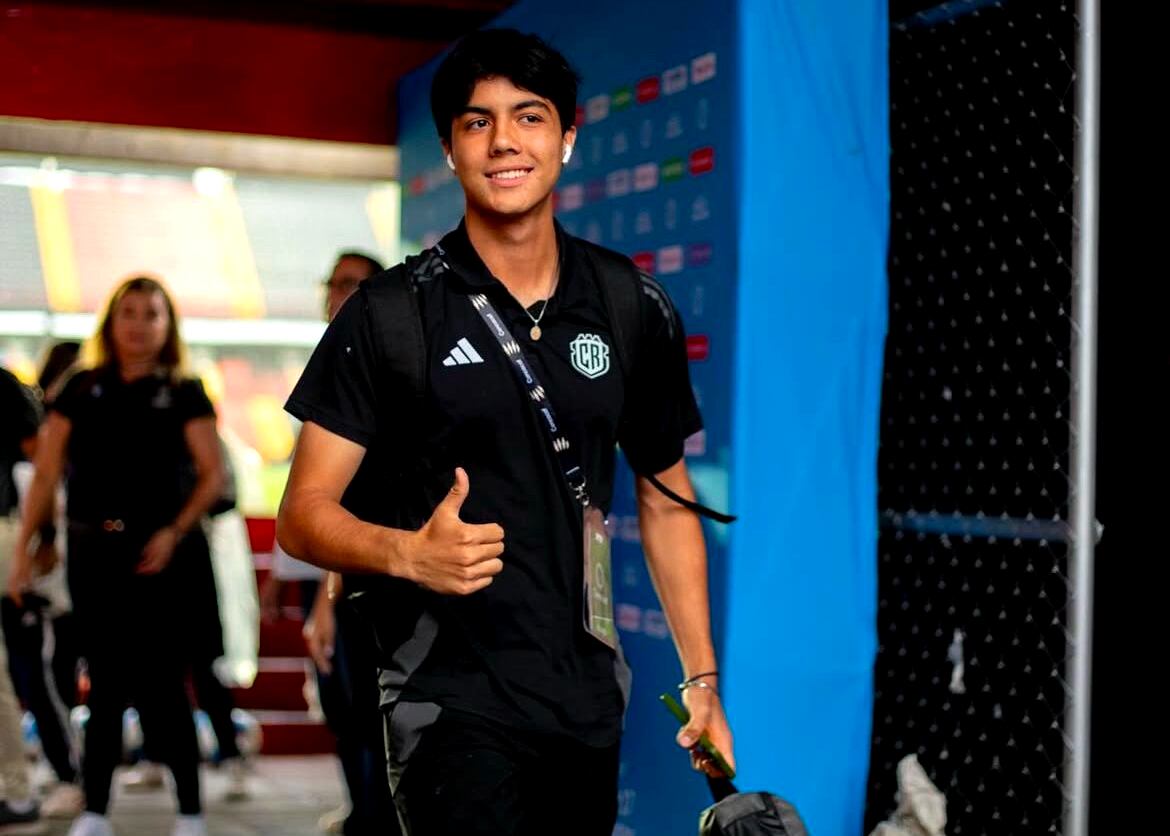 Thiago Cordero con la Seleccion