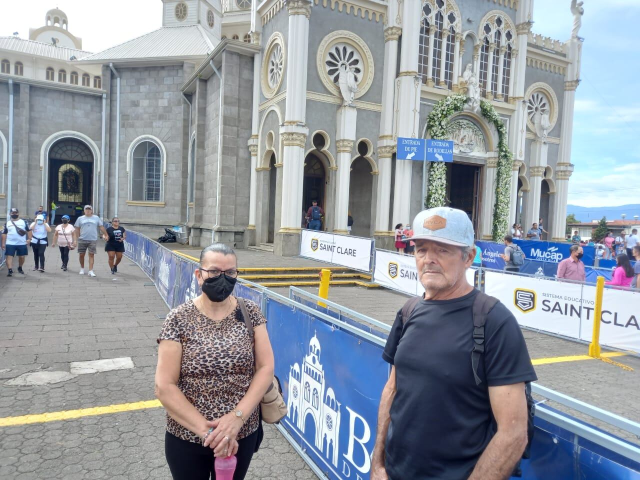 Flor Granados y Miguel Ángel Marín, de Cipreses de Oreamuno