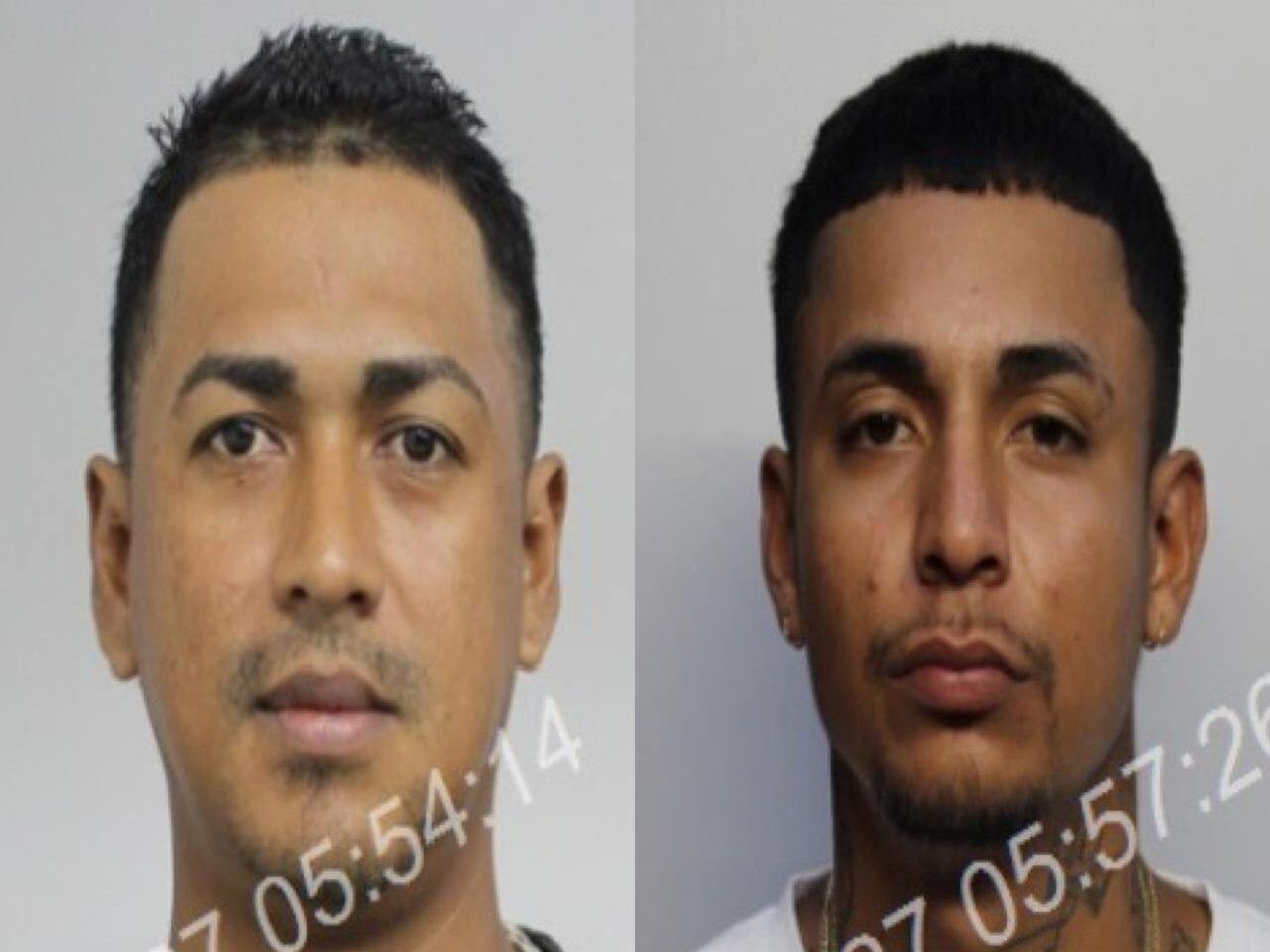 Jonathan Pérez Méndez, alias “Tan” y de Eddy Martínez Angulo son sospechosos de disparar y cometer un triple homicidio en el que murió Yocelyn Leticia Chacón Berrocal, su hijo Ian de años y un sujeto conocido como Popeye. Foto: OIJ