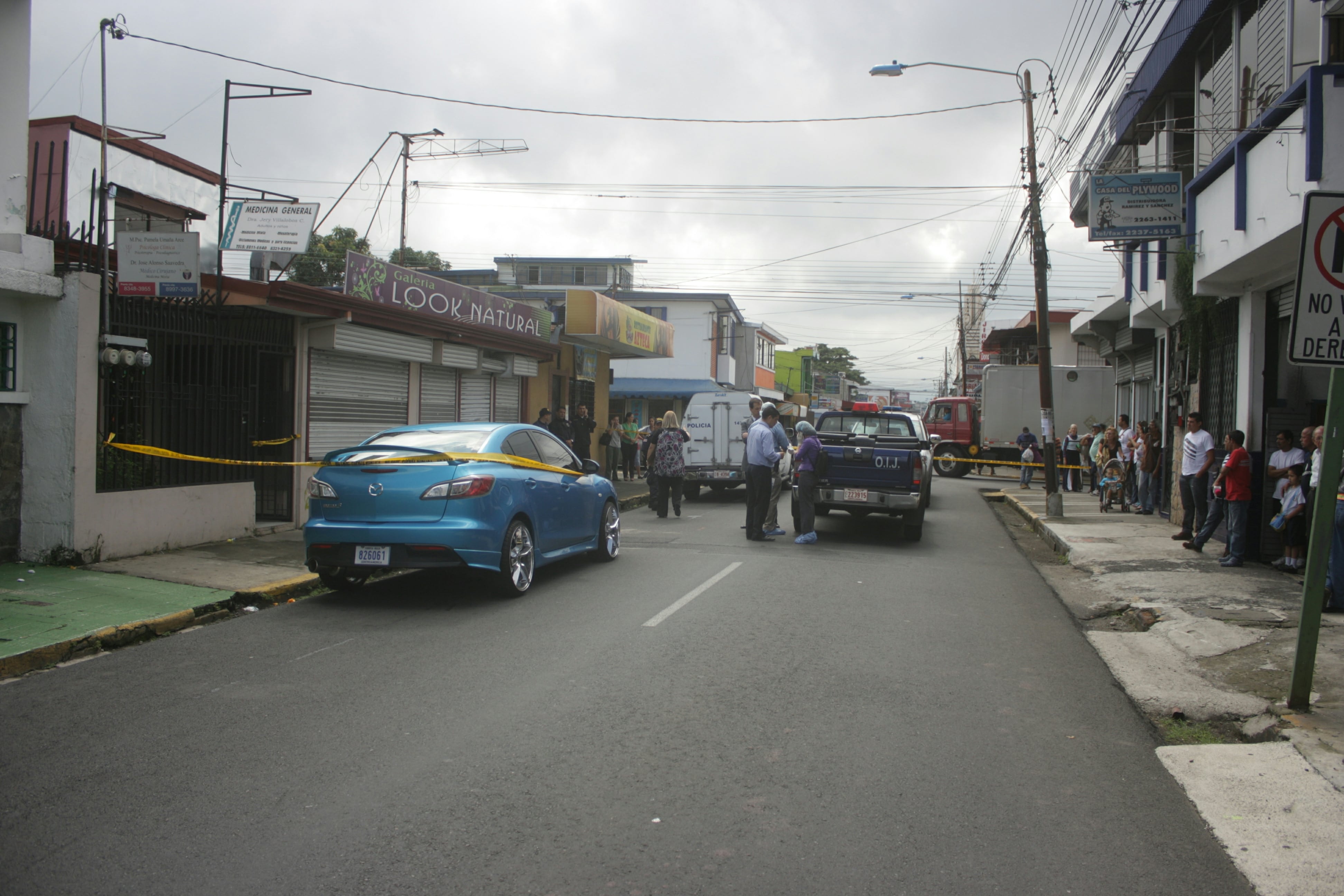 María Lourdes Dávila Moreno fue asesinada en un consultorio médico en Heredia, el 21de agosto del 2012. Foto: Archivo GN
