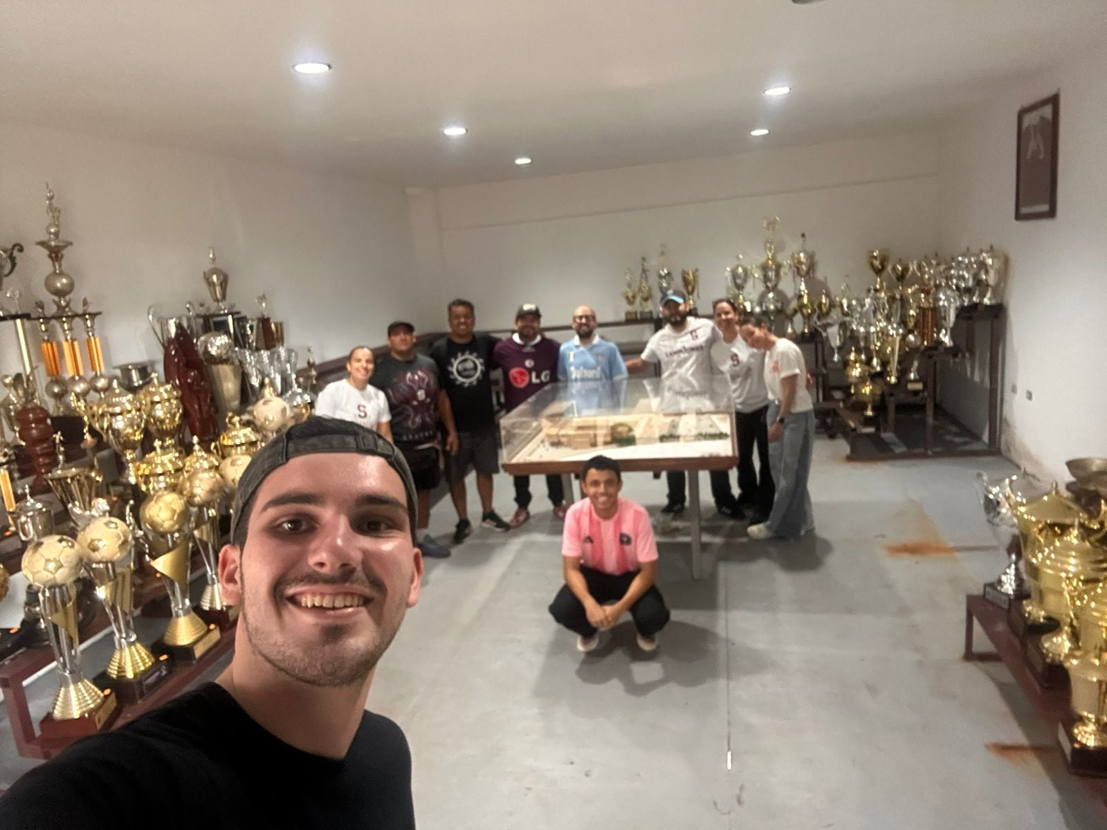 Abraham Madriz, portero de Saprissa y voluntario de la Fundación Saprissa.