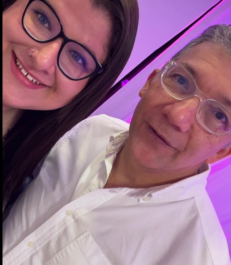 Aleska Barboza Jiménez, hija de René Barboza llegó a la audición de Nace una estrella 2025