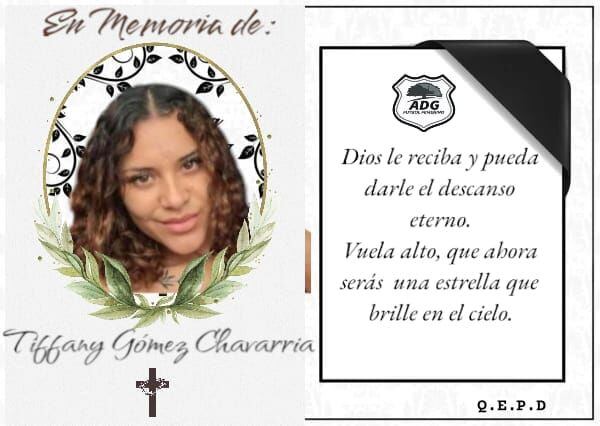 El equipo femenino de Guanacasteca lamentó el fallecimiento de Tifany Gómez. Foto: Facebook