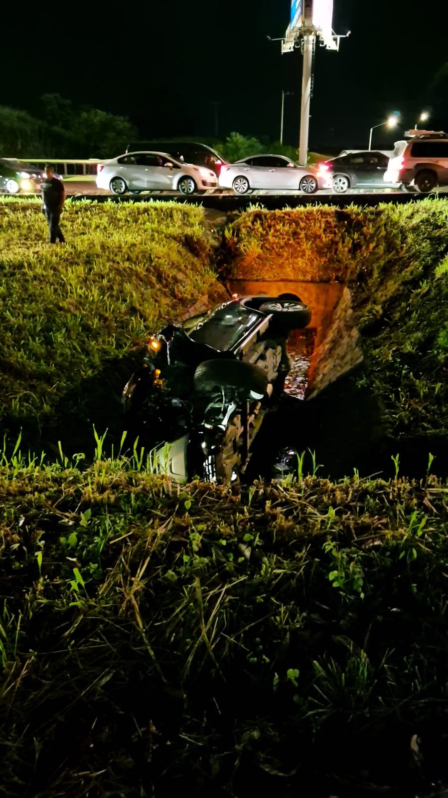 Accidente en la General Cañas