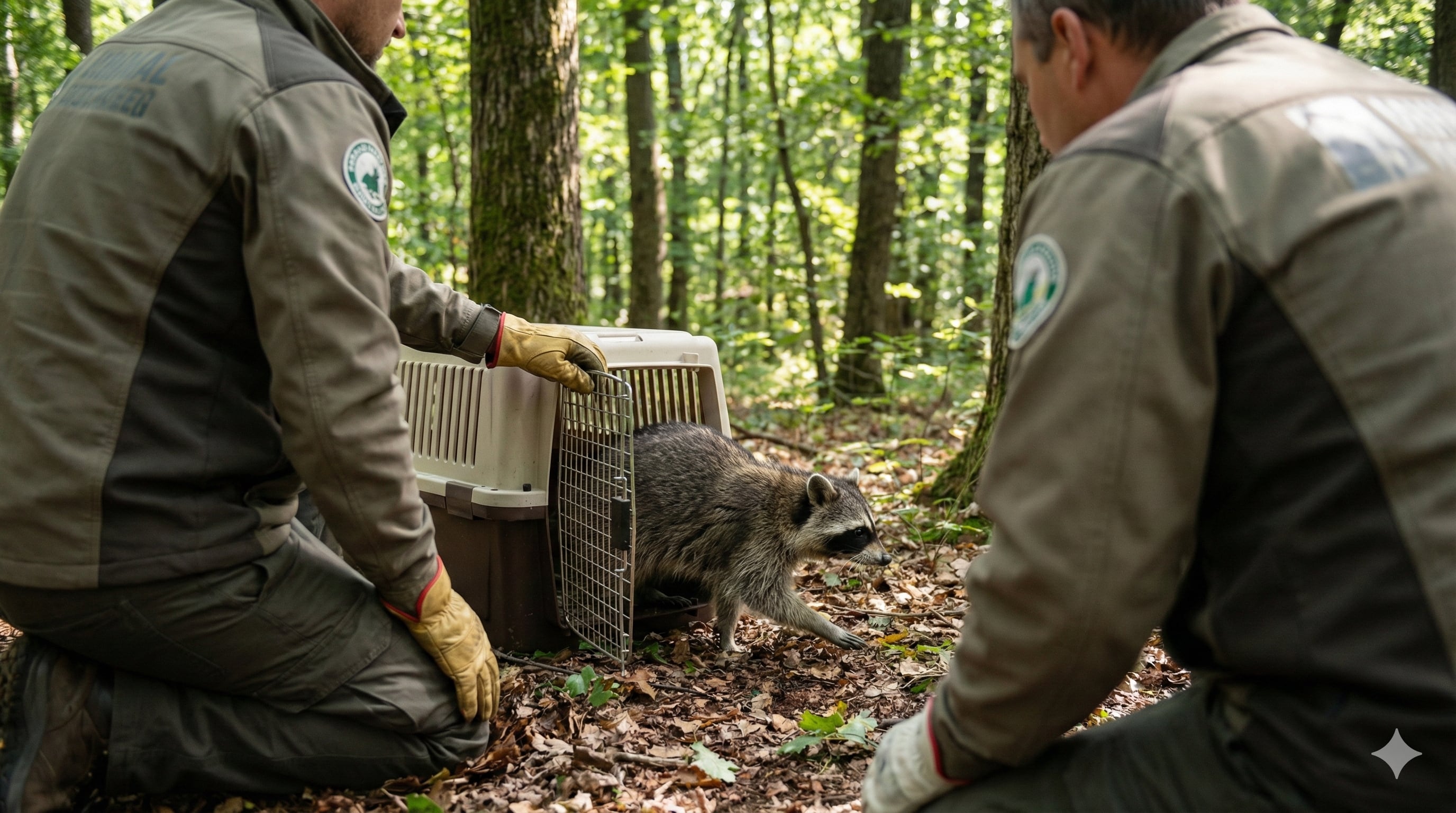 ¿Cómo terminó un mapache ebrio dentro de un negocio en Virginia?