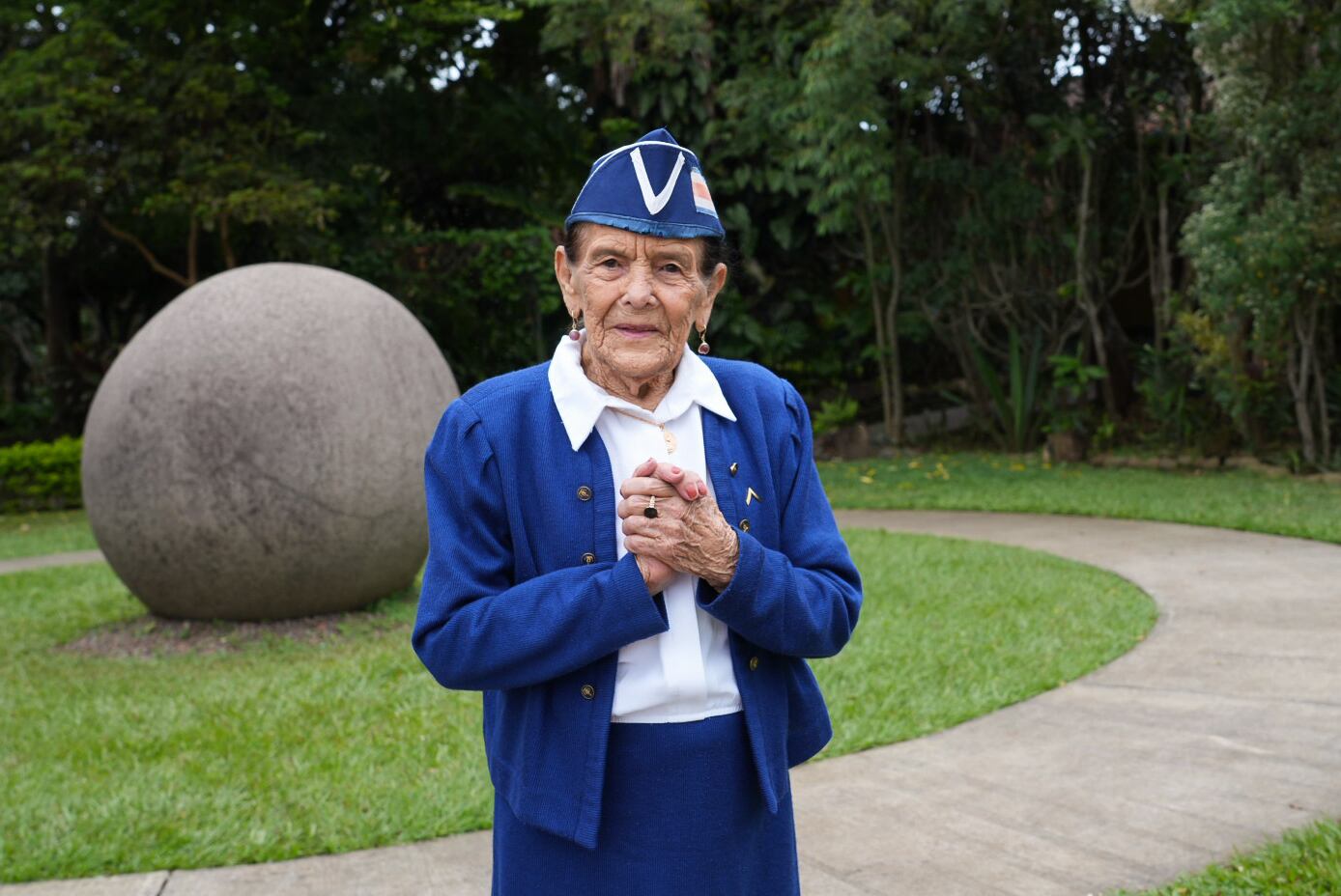 01/12/2024. Acto oficial de la conmemoración del 76 aniversario de la abolición del ejército. Museo Nacional, Costa Rica. Fotografía: Lilly Arce. En la fotografía: José Enrique Alfaro. Gonzalo Chanto Mendez. Carlos Alberto Ramírez Villalobos. Aurelia Cordero Cordero. José Asdrual Bonilla Madriz. Fernando Enrique Herrera Sánchez. Álvaro Méndez Varela.