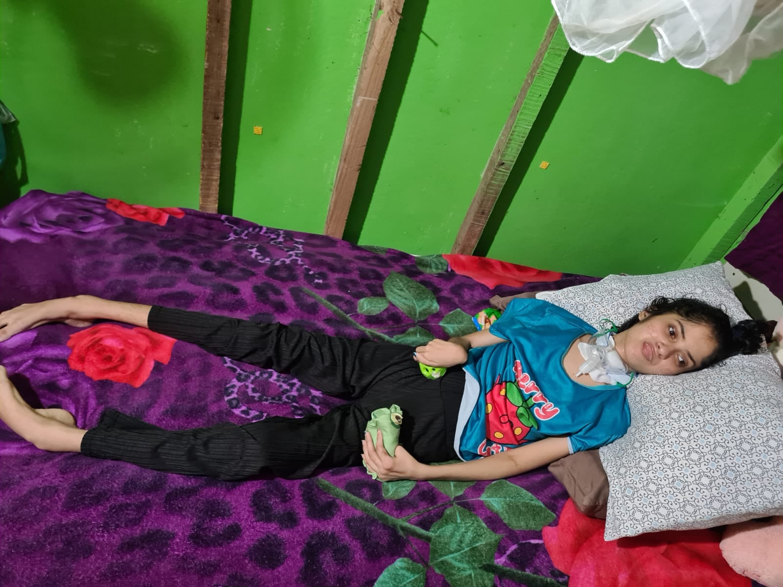 Abigail  Montiel sobreviviente de atropello